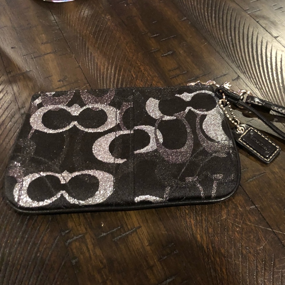 Black coach wallet